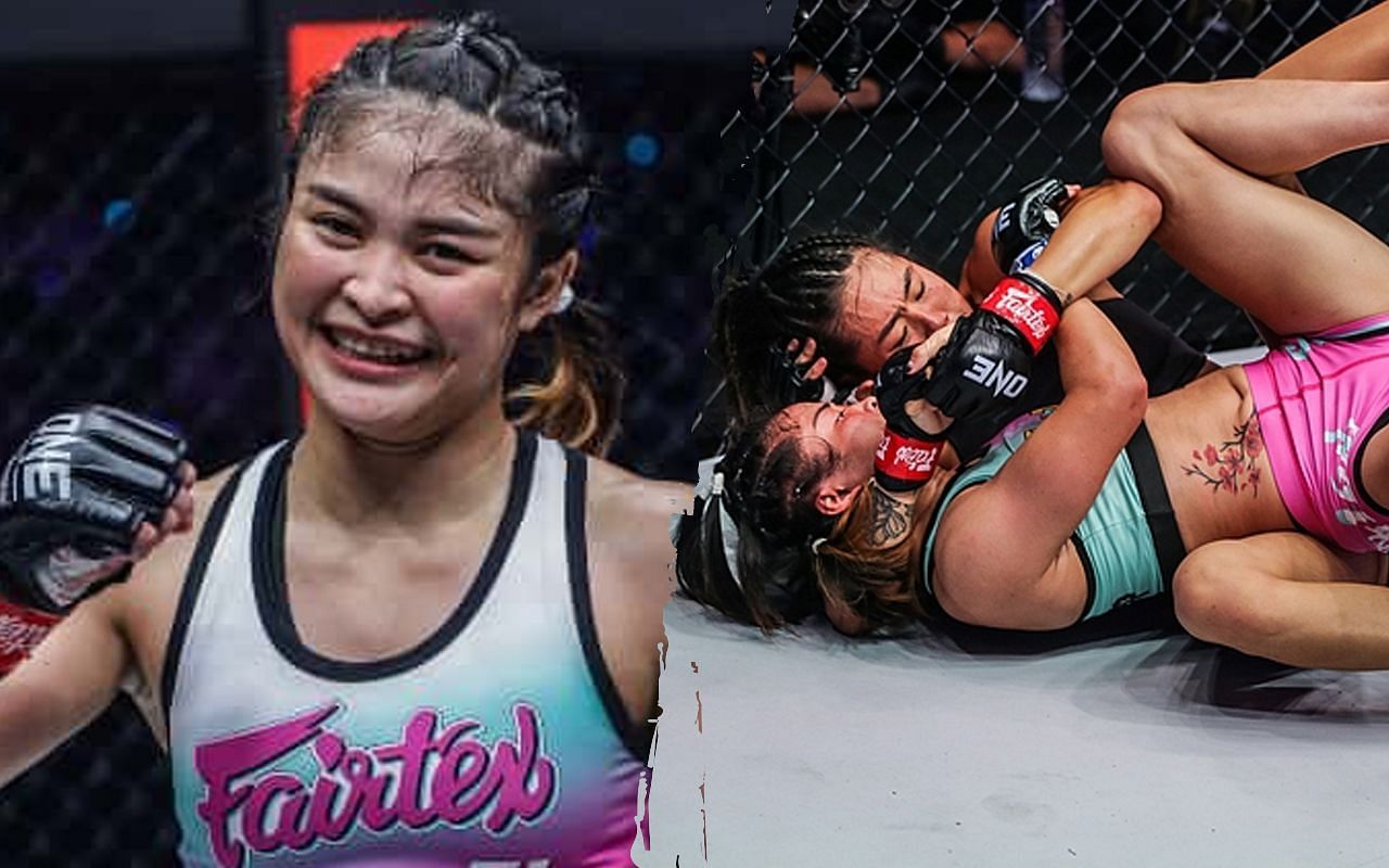 Stamp Fairtex credits her flexibility for allowing her to survive Angela Lee