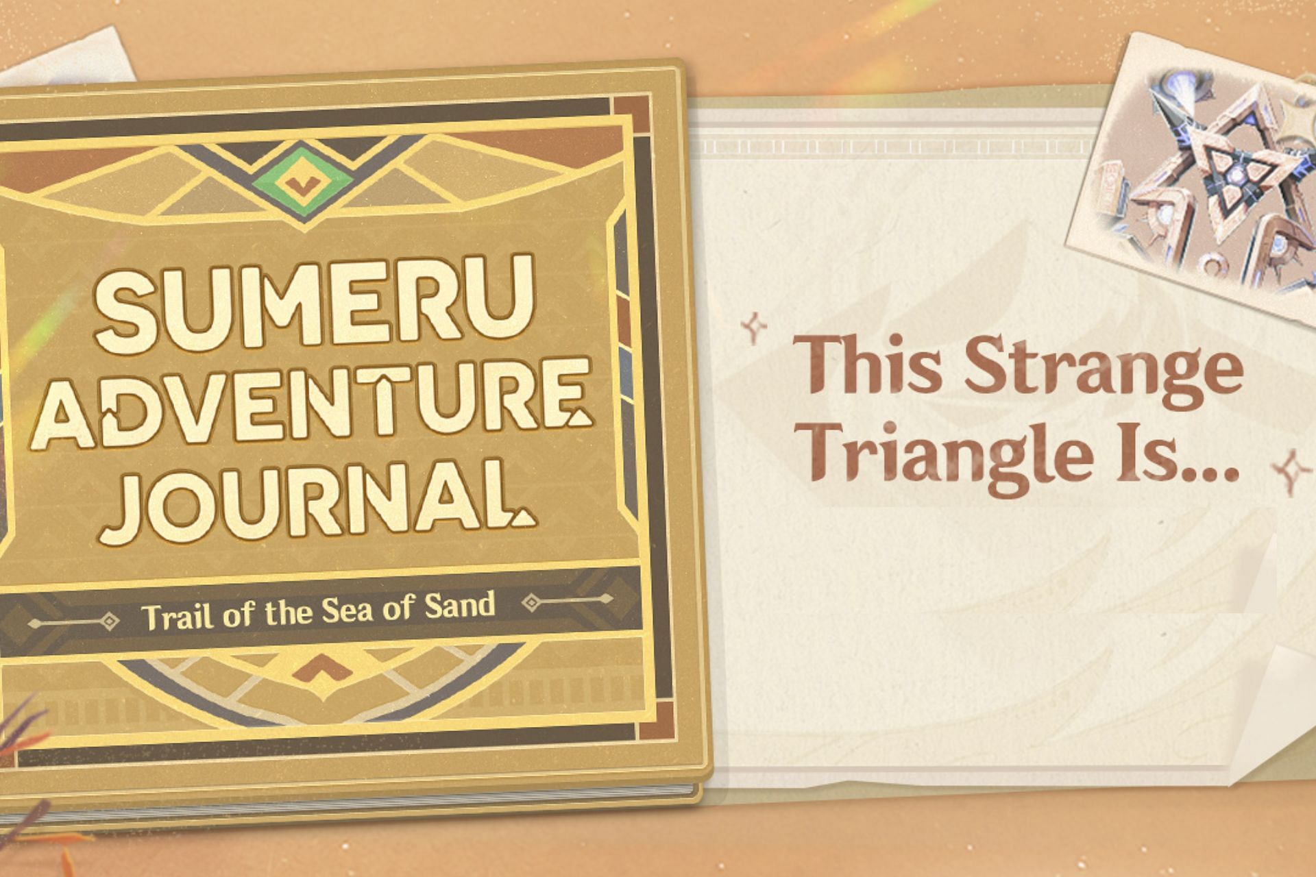 Sumeru Adventure Journal explains new mechanism and enemies in the desert (Image via HoYoverse)