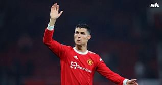 Cristiano Ronaldo snubs roadside fan desperate for his autograph while driving into Manchester United training ahead of derby against Man City