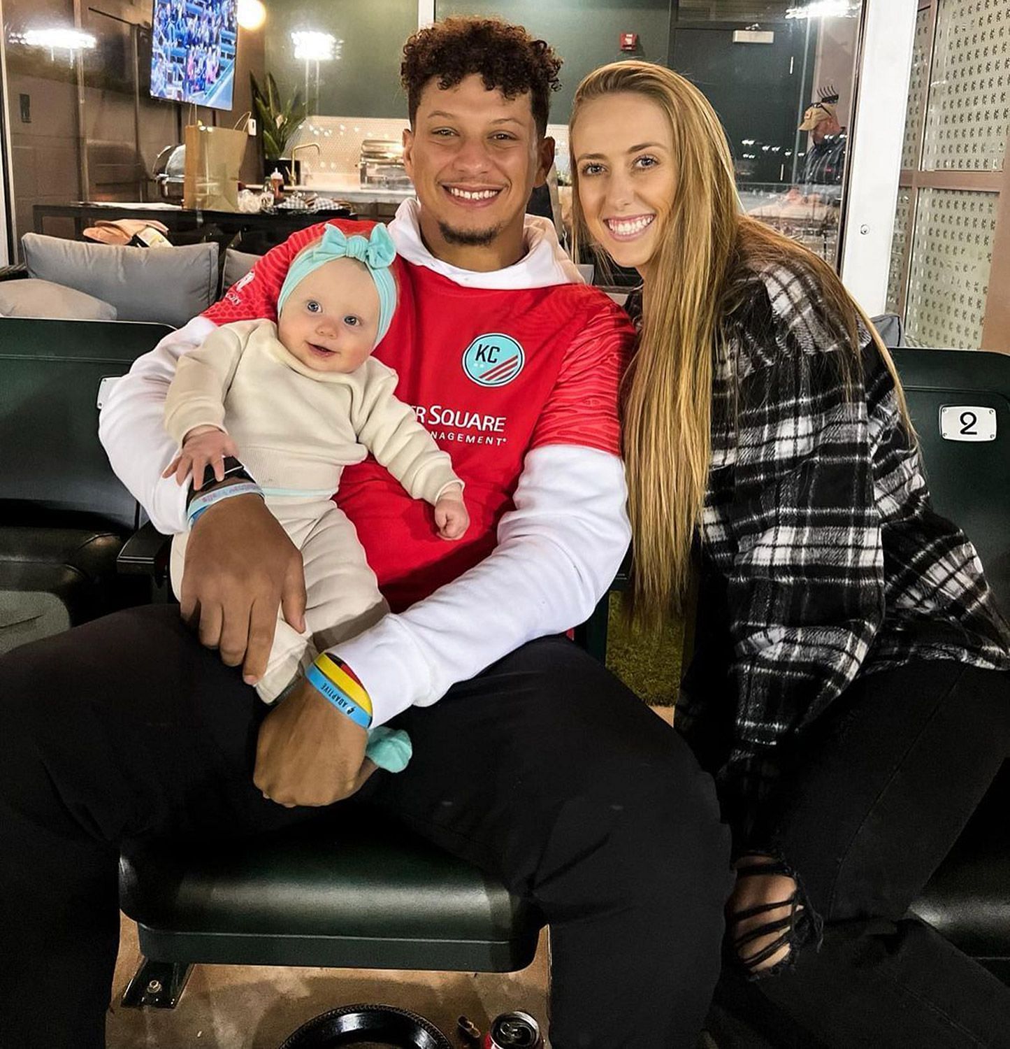 Patrick, Brittany, and Sterling Mahomes | People