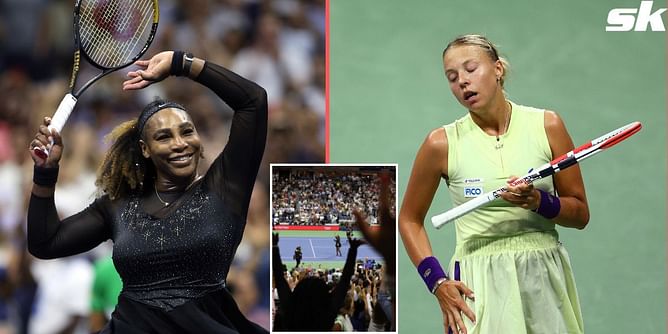 "I don't think it's a personal attack against me; they just wanted Serena Williams to win so bad" - Anett Kontaveit on partisan crowd during her 2022 US Open 2R match