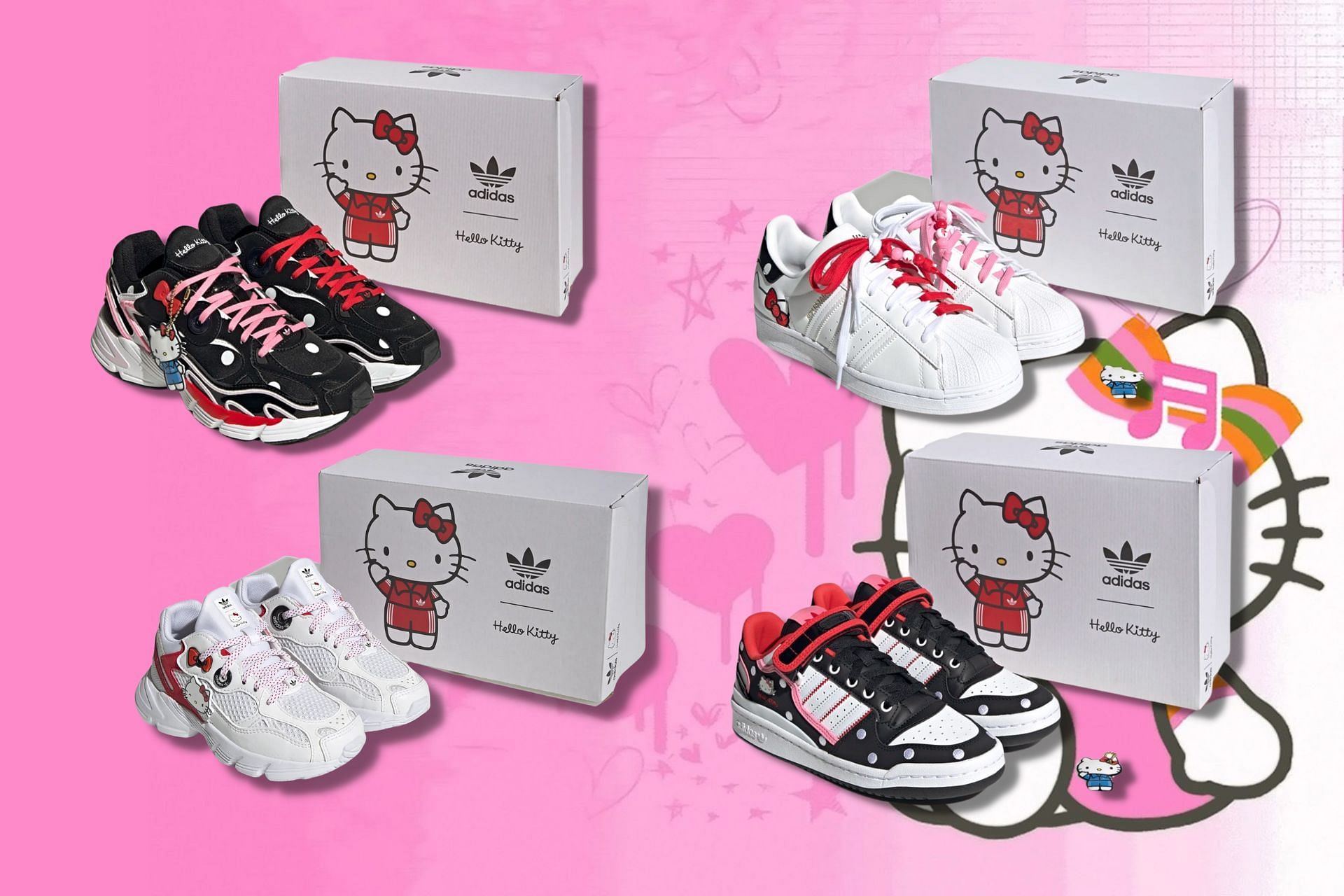  Hello Kitty x Adidas Originals collection (Image via Sportskeeda)