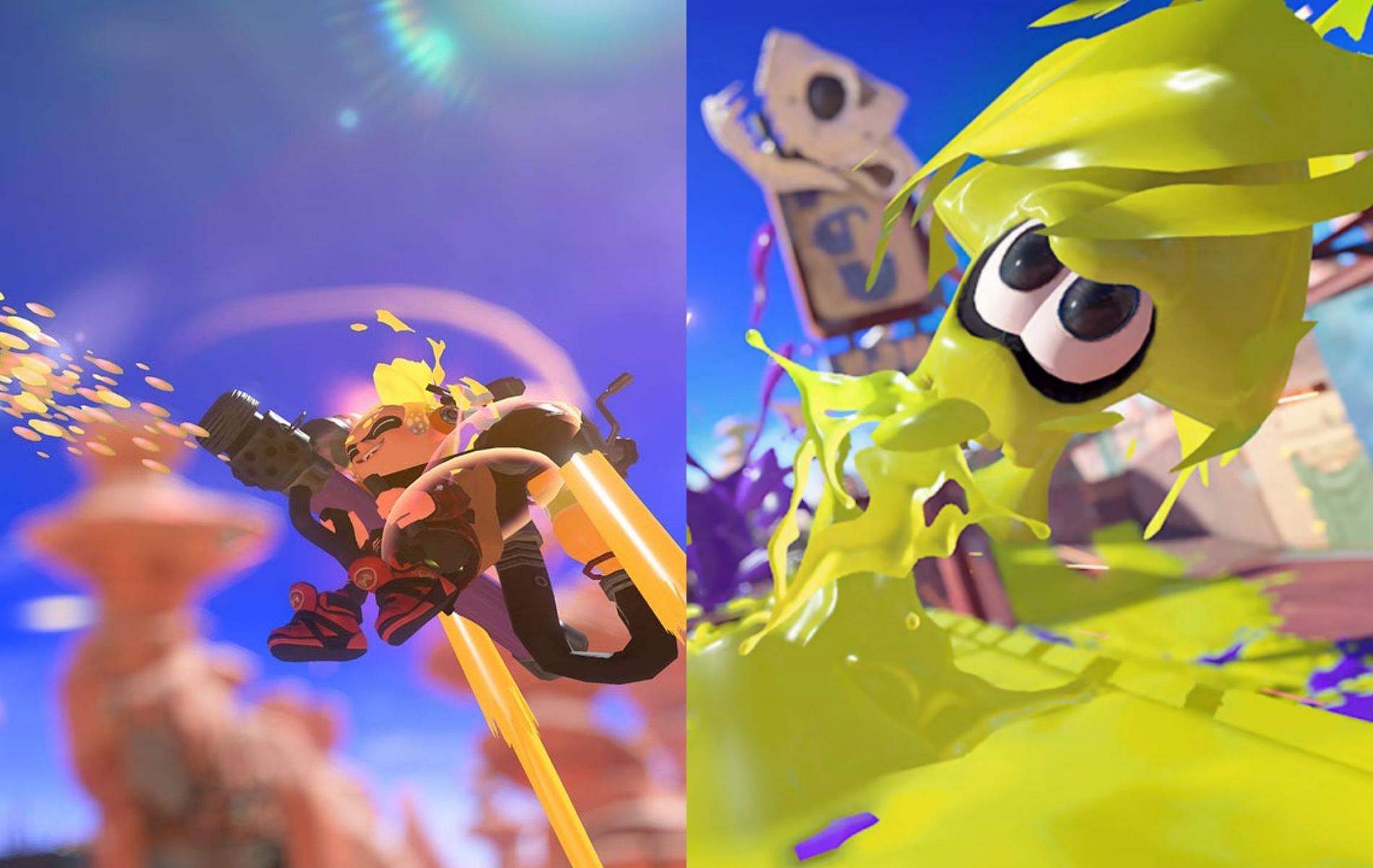Splatoon 3 ensures players are awarded at every turn (Images via Nintendo)