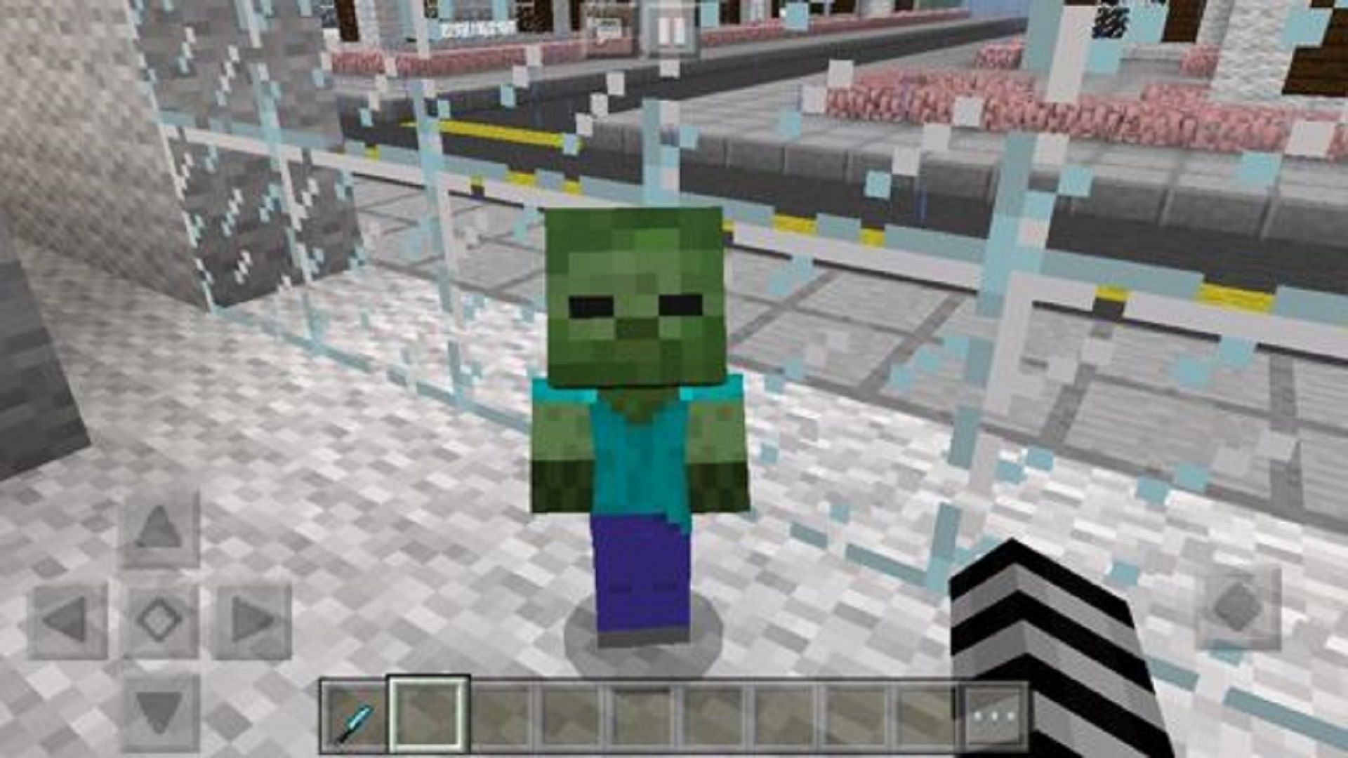 A standard version of a baby zombie (Image via Minecraft Amino)