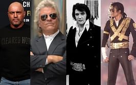 "There has never been a person that was that famous"- Joe Rogan and Jon Peters discuss the life and impact of Elvis Presley and Michael Jackson