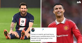 “Messi you overrated piece of s**t” - Pakistan cricketer deletes tweet after fans dig up old ‘best player in the world’ claim involving Ronaldo and Messi