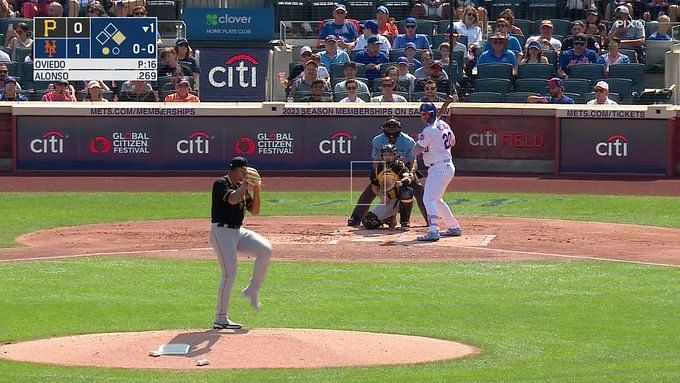 Pete Alonso Got Really Mad at Adrian Sampson for Some Reason