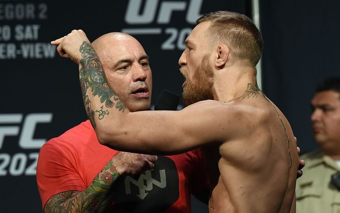 "It all depends on whether or not they have real animosity" - Joe Rogan names Conor McGregor among the most intense fighters at weigh-ins