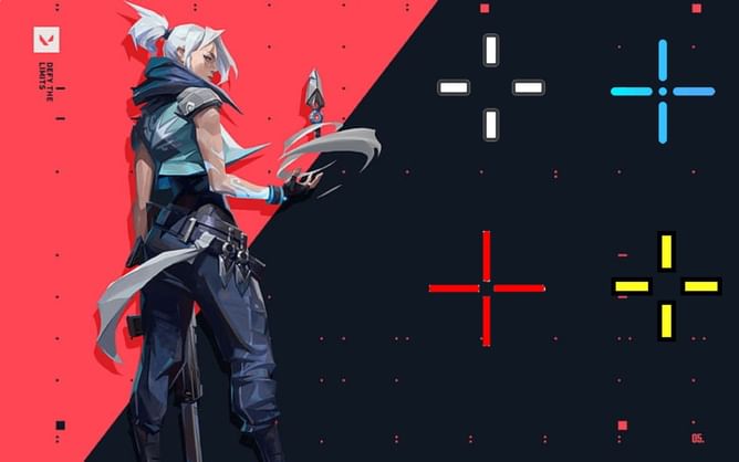 Best Valorant crosshair color codes for all maps