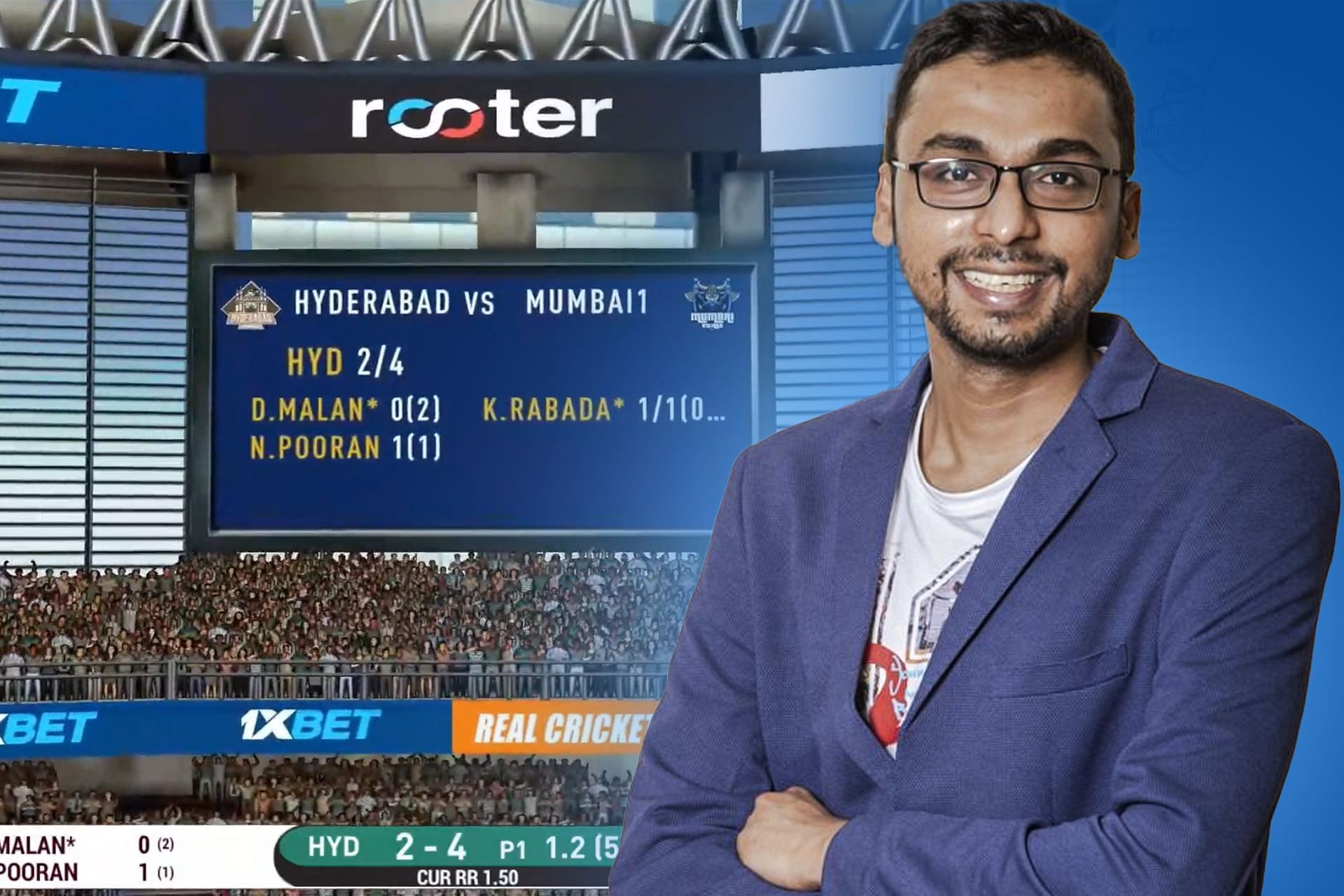 Dipesh Agarwal, Co-founder and COO, Rooter (Image via Sportskeeda)