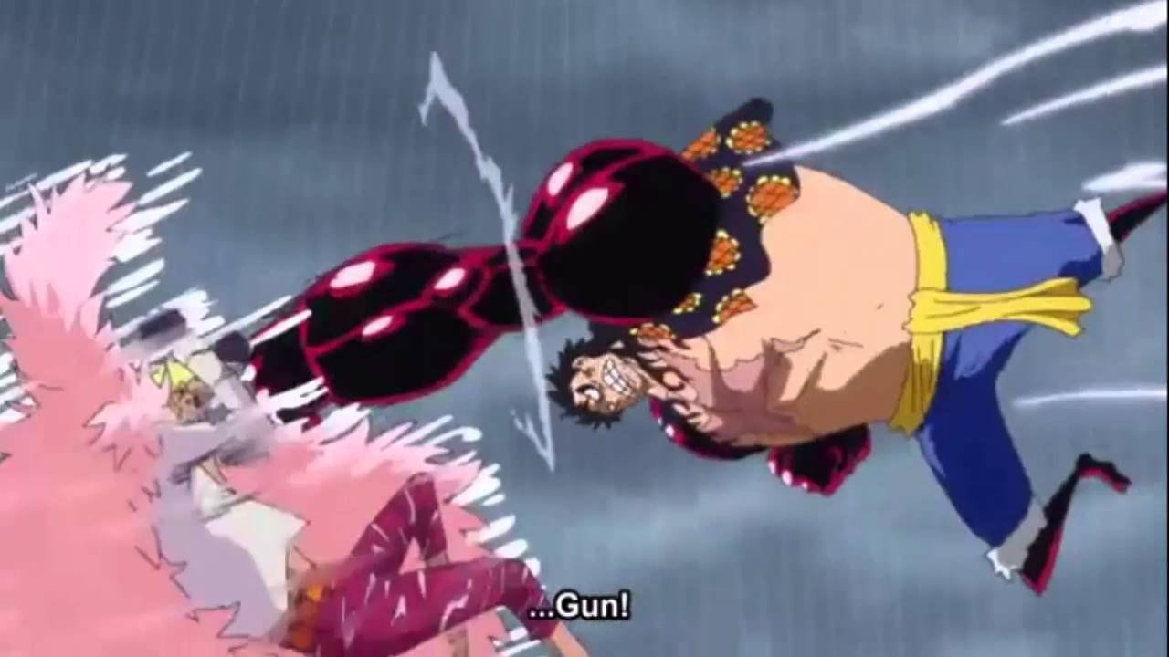 What episode does Luffy use Gear 4?