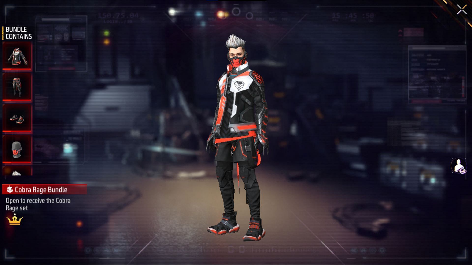 The outfit is the main reward of the event (Image via Garena)