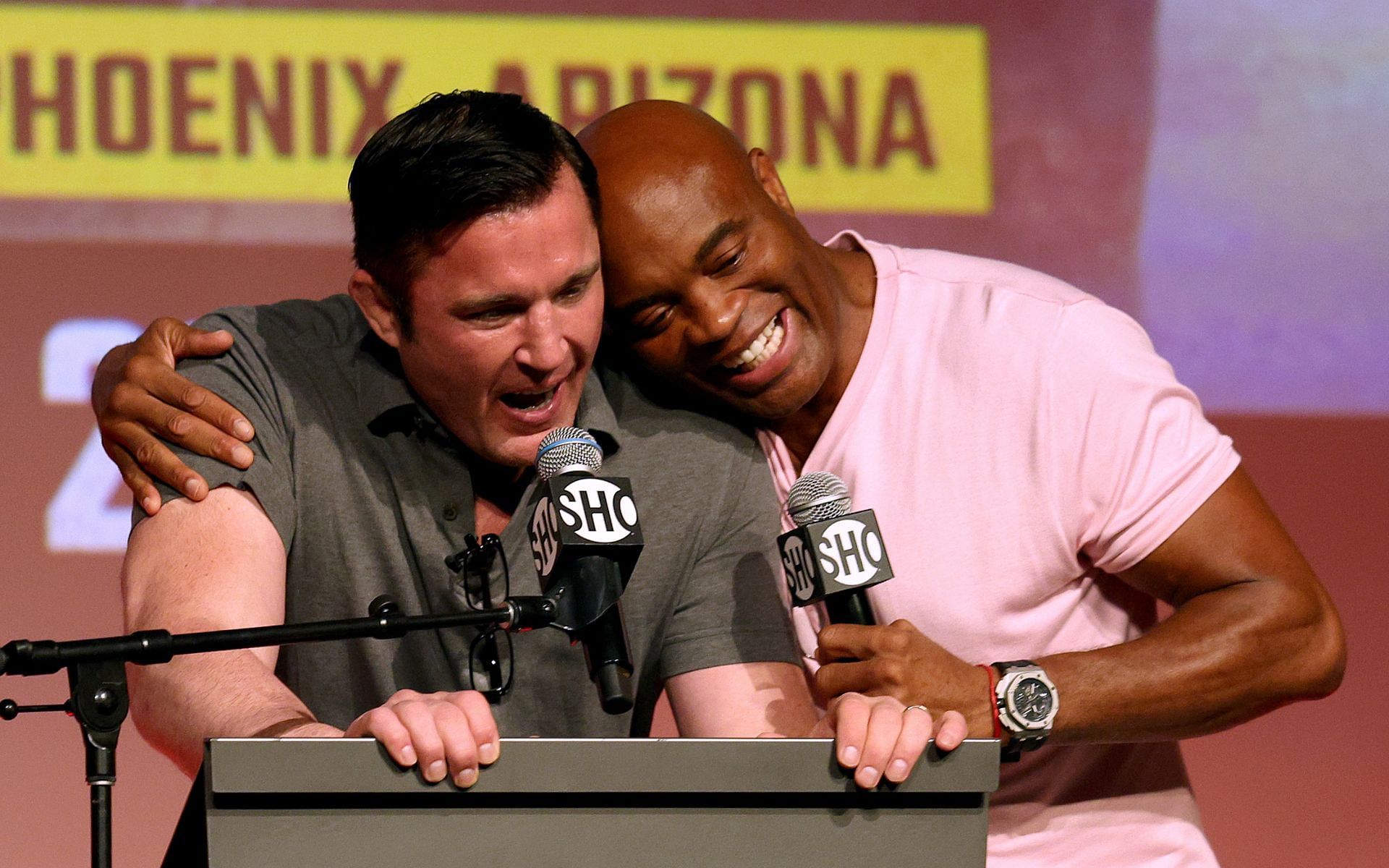 Chael Sonnen and Anderson Silva [Image courtesy: Getty]