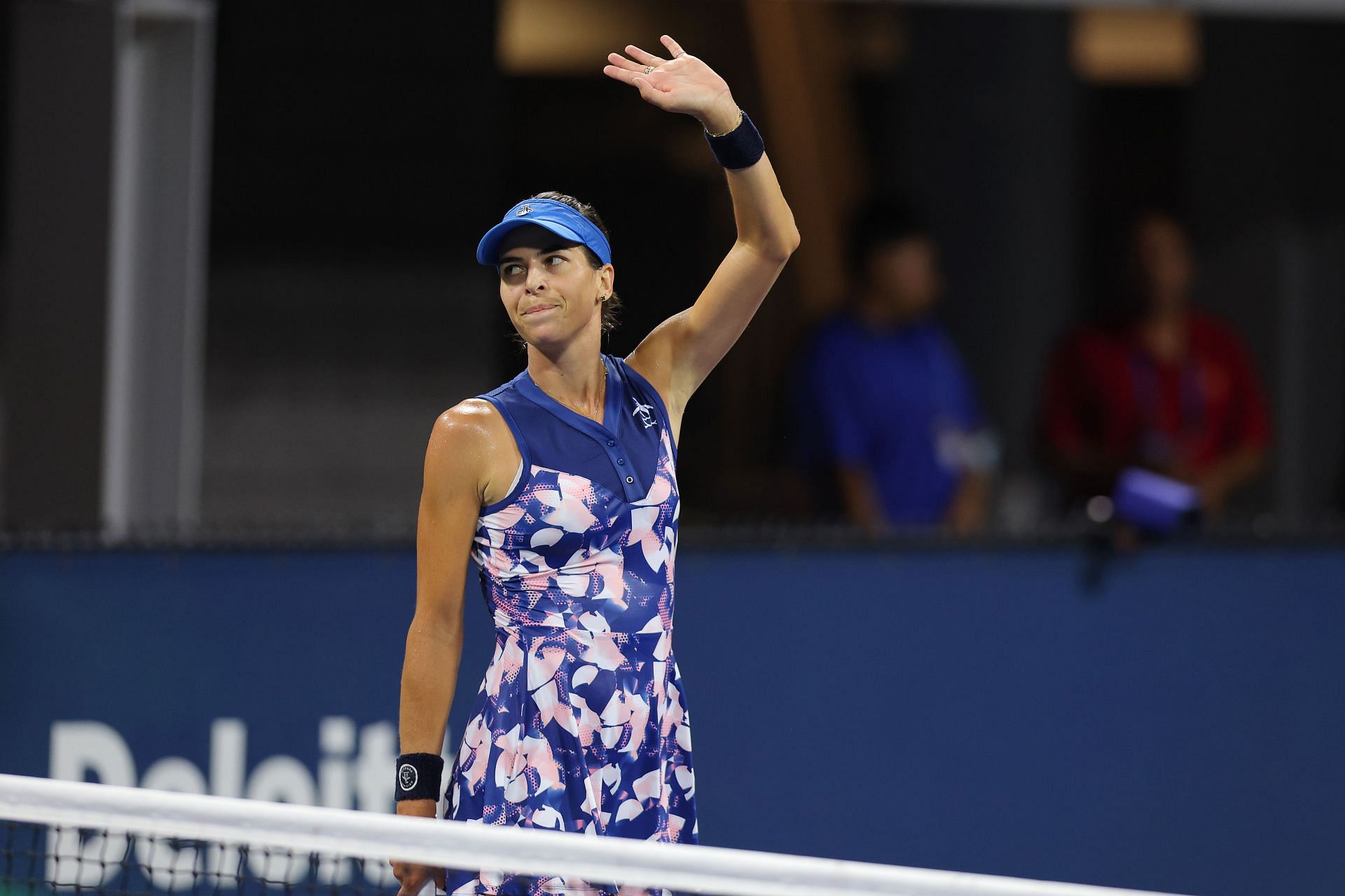 Ajla Tomljanovic at the 2022 US Open.