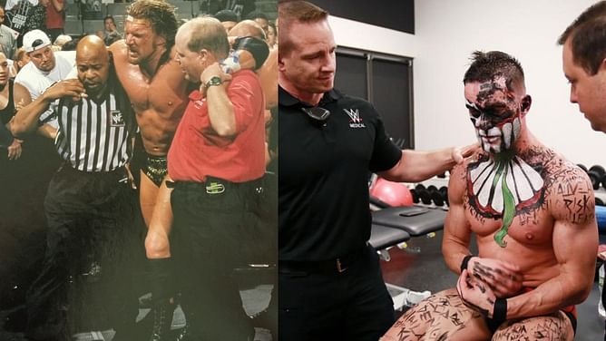 5 WWE Superstars who were severely injured & miraculously finished the match