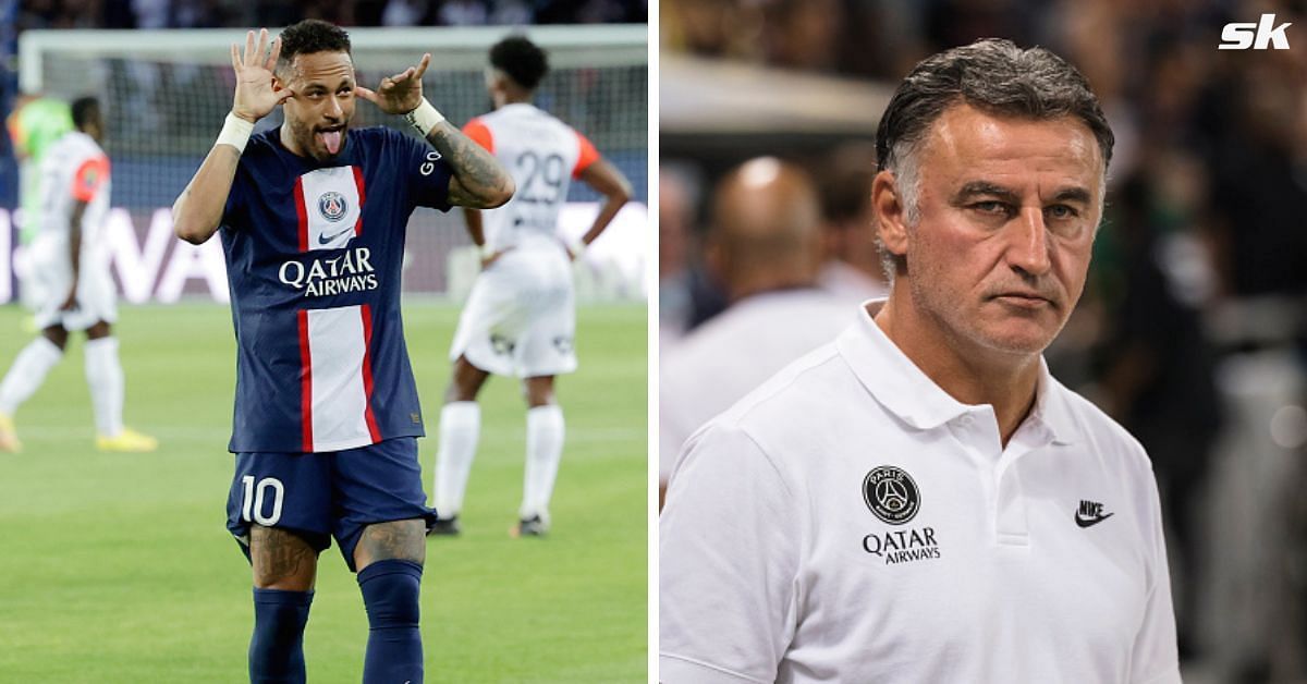 Christophe Galtier talks highly of Neymar. 