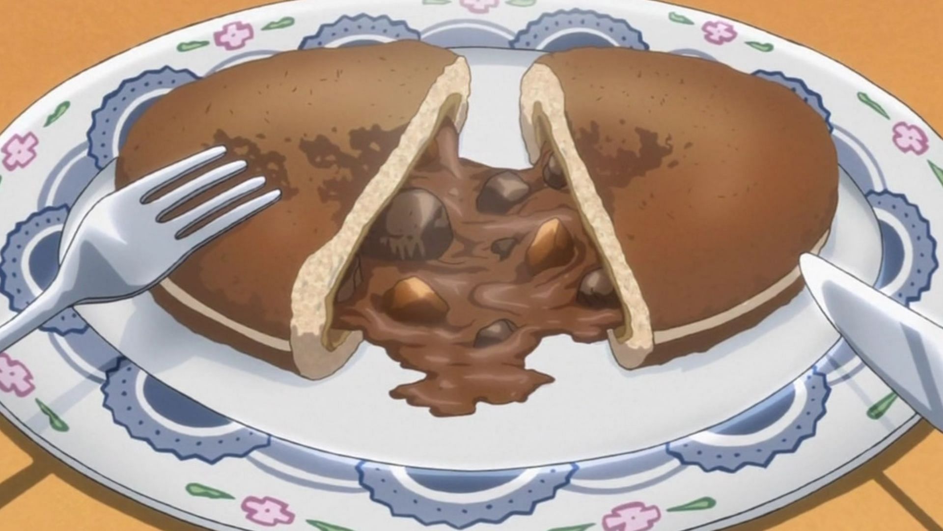 Chocolate Curry Bun (Image via A-1 Pictures)