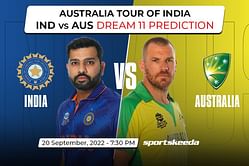 IND vs AUS Dream11 Prediction: Fantasy Cricket Tips, Today's Playing 11, Player Stats, Pitch Report for 1st T20I