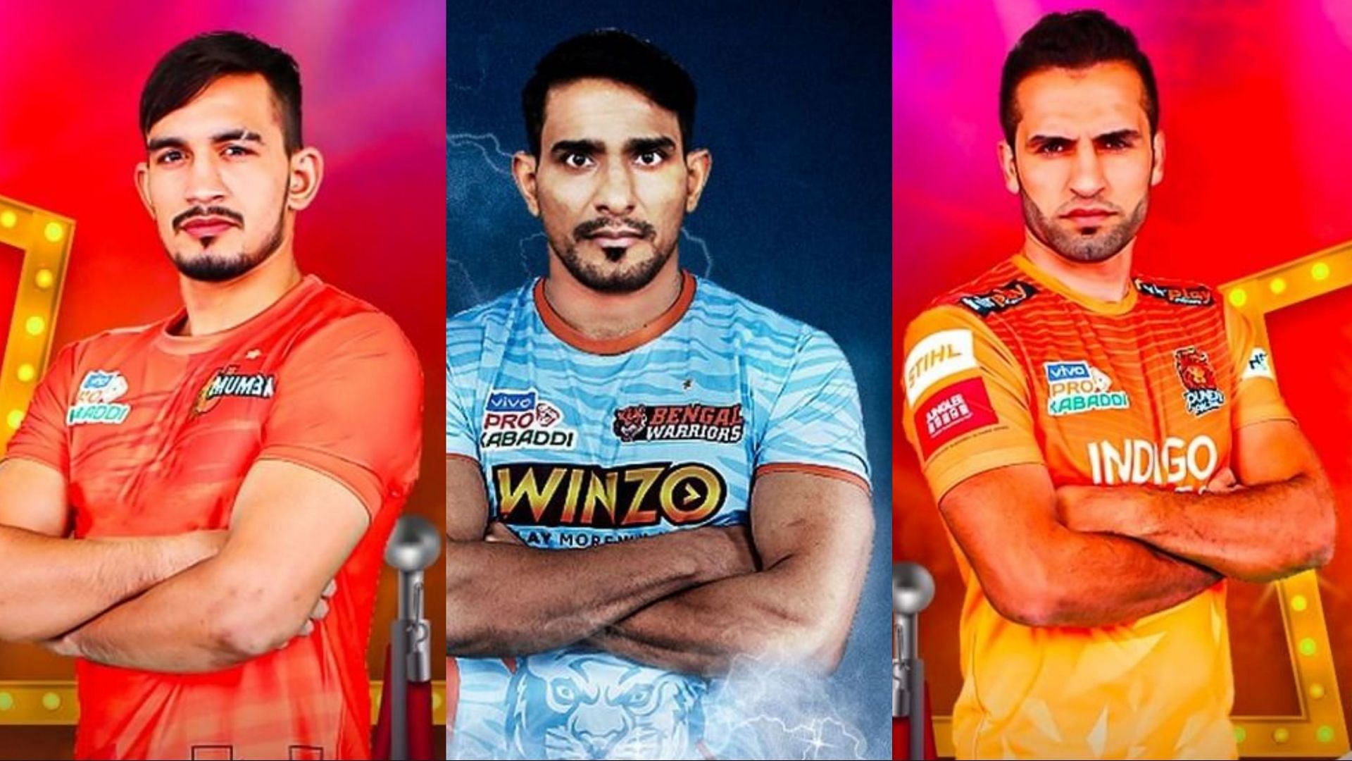 Rinku, Surender Nada and Fazel Atrachali will play in the corner positions (Image: Instagram)