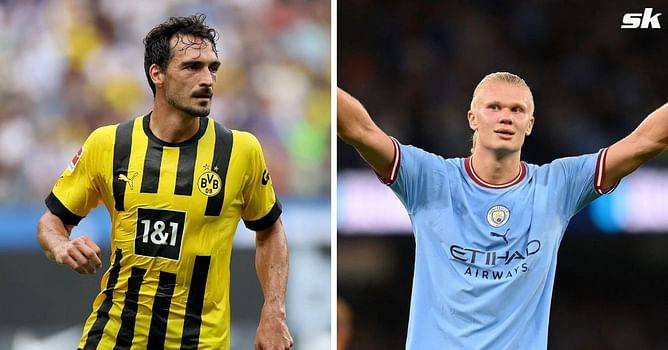 “That’s a surprise” – Mats Hummels makes cheeky Erling Haaland claim after Manchester City star nets back-to-back Premier League hat-tricks