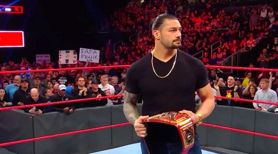Roman Reigns was forced to relinquish the WWE Universal title in 2018, in order to battle leukemia