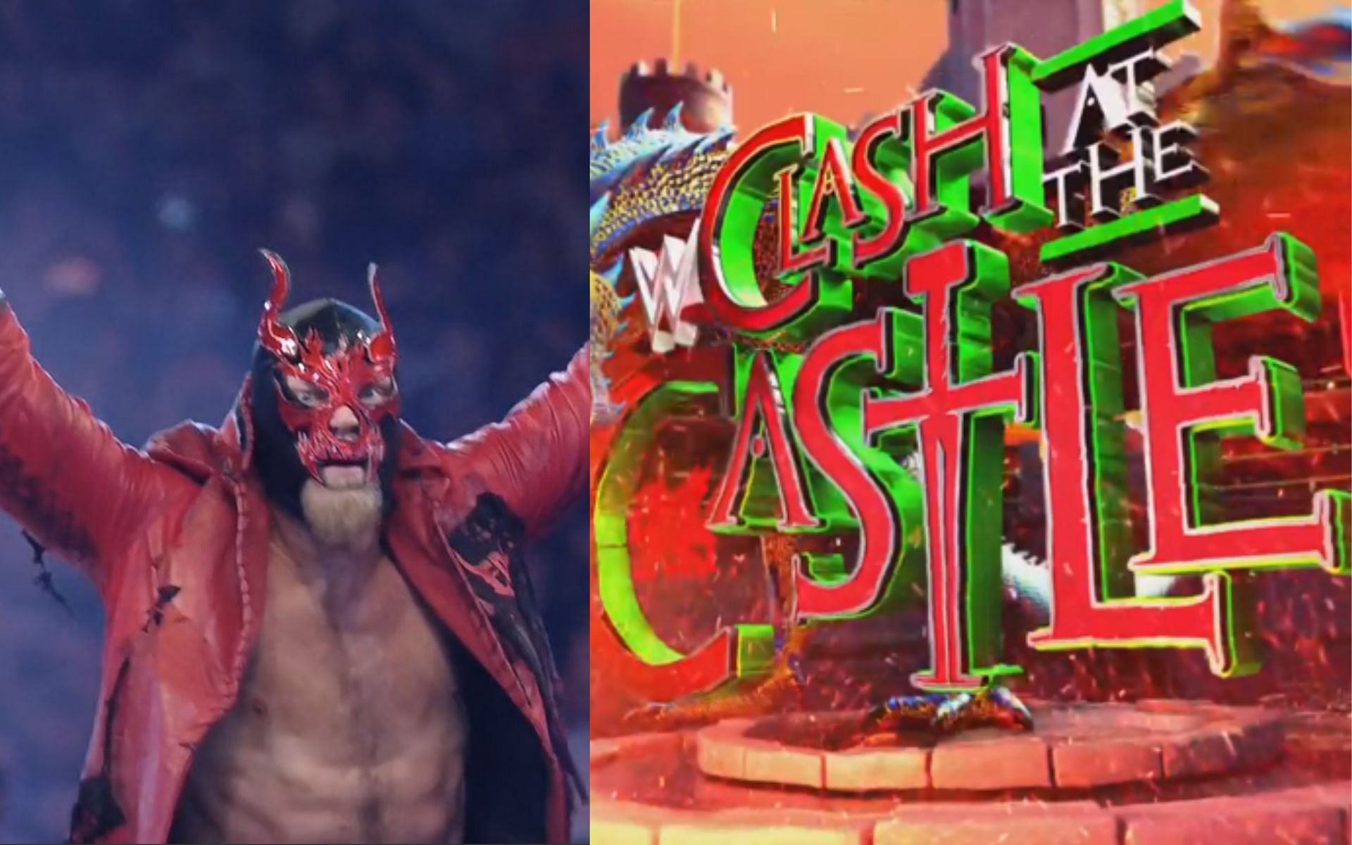 WWE Hall of Famer Edge sported a new look during Clash at the Castle event.