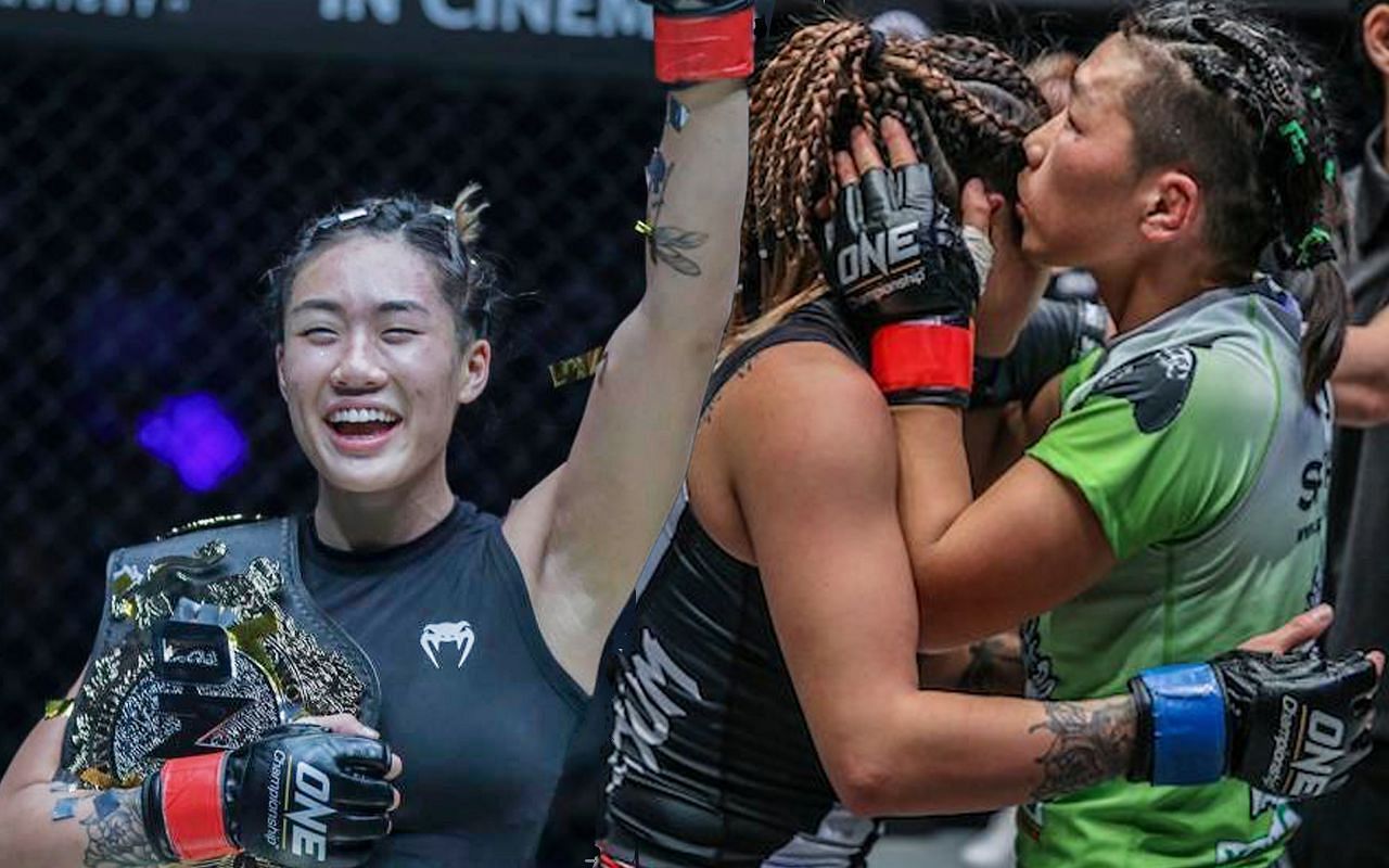 Angela Lee and Xiong Jing Nan [Photo Credits: ONE Championship]