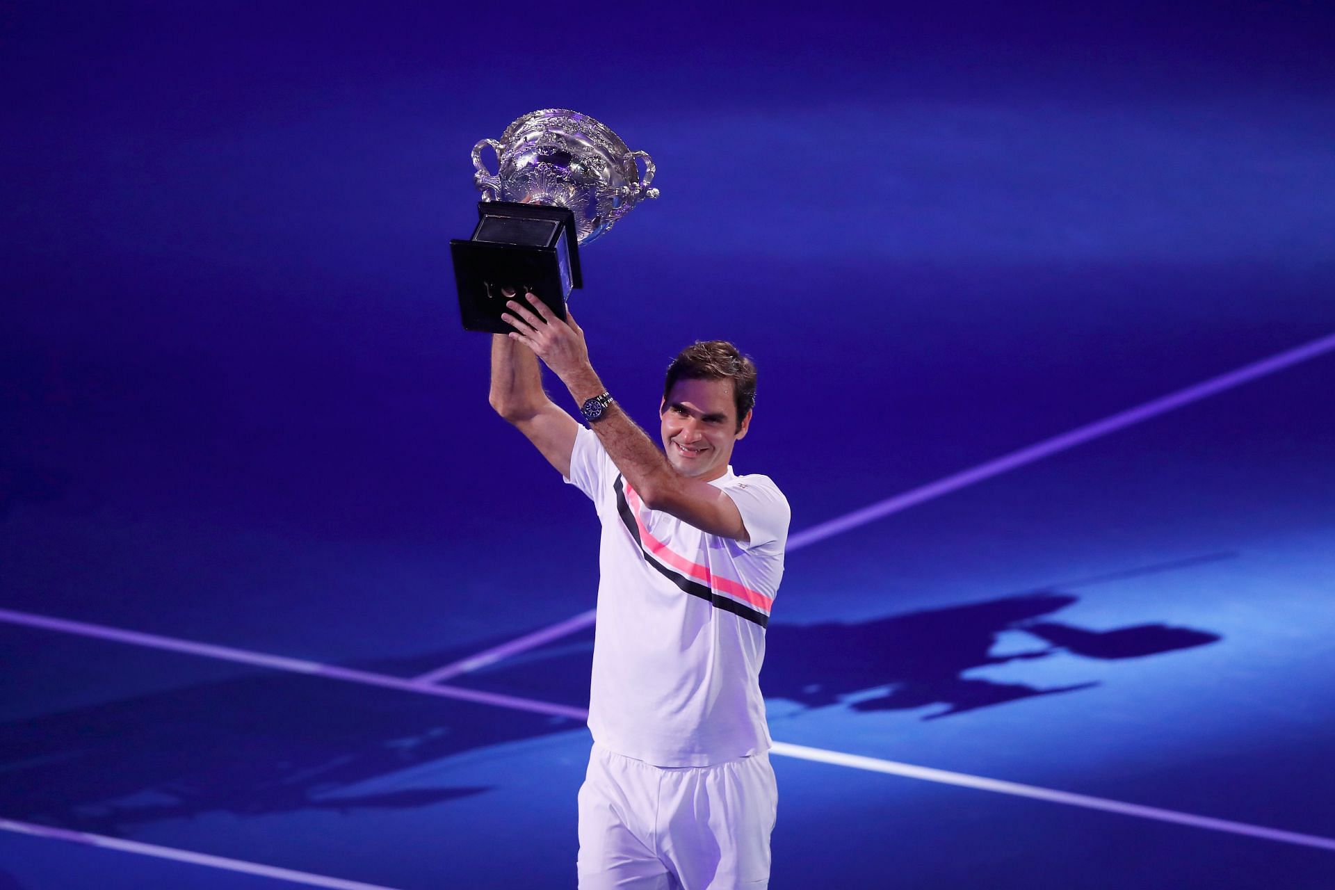 Federer won his last Major at the 2018 Australian Open - Day 14