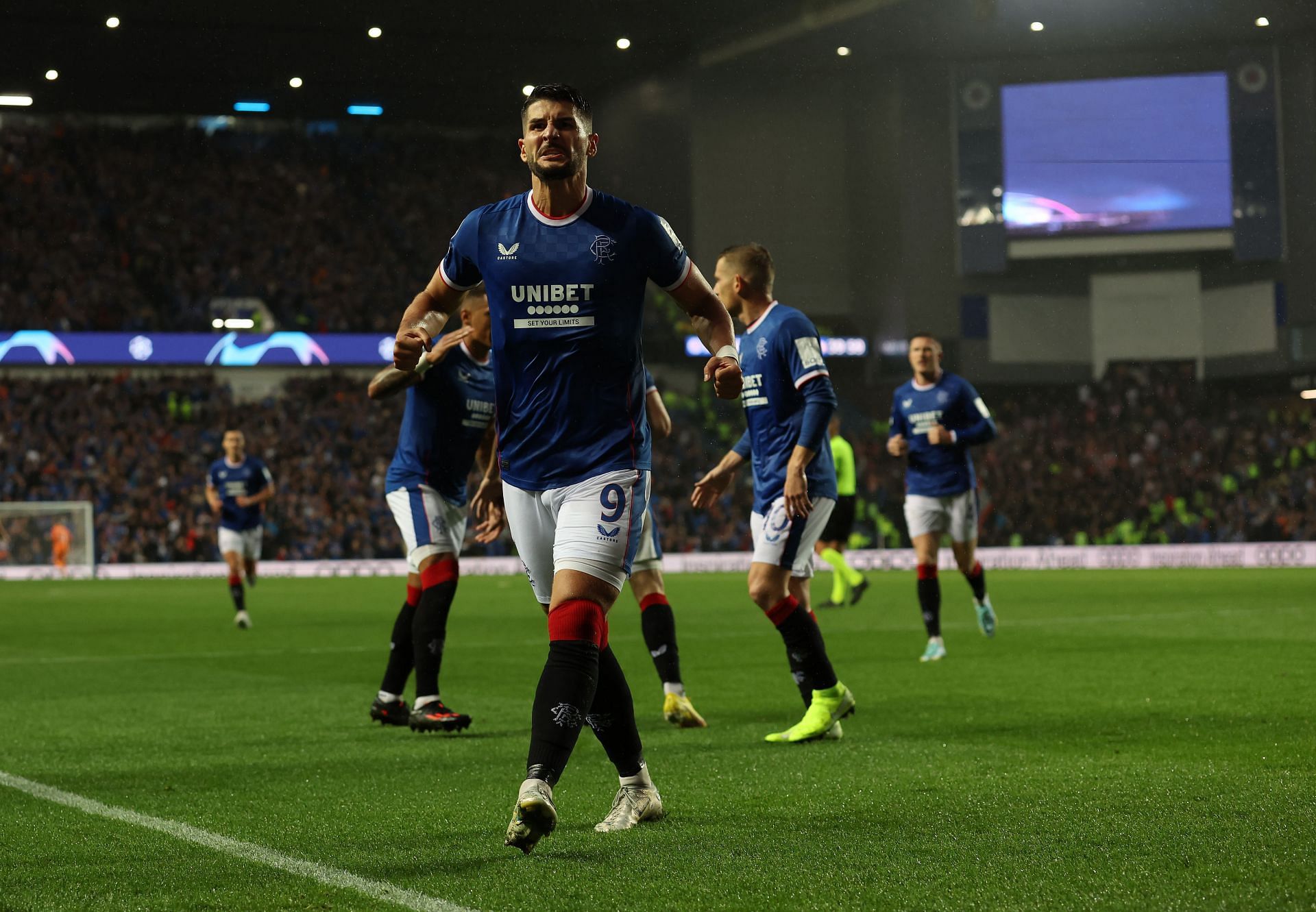 Glasgow Rangers v PSV Eindhoven - UEFA Champions League Play-Off First Leg