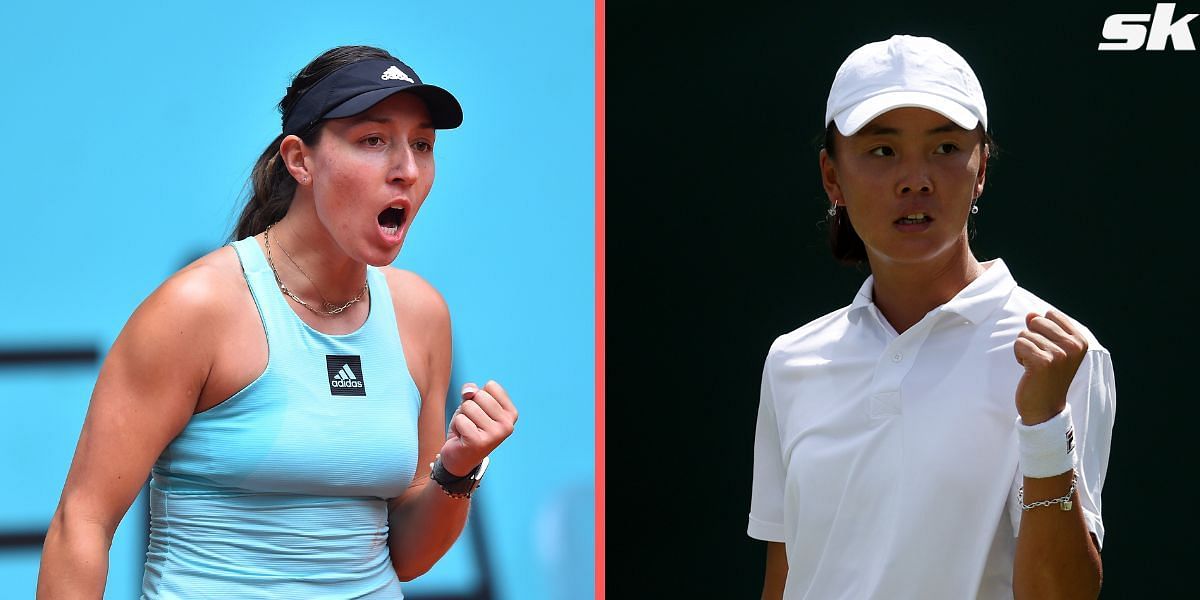 Jessica Pegula (L) &amp; Yue Yuan will square off in R3 of the US Open 2022