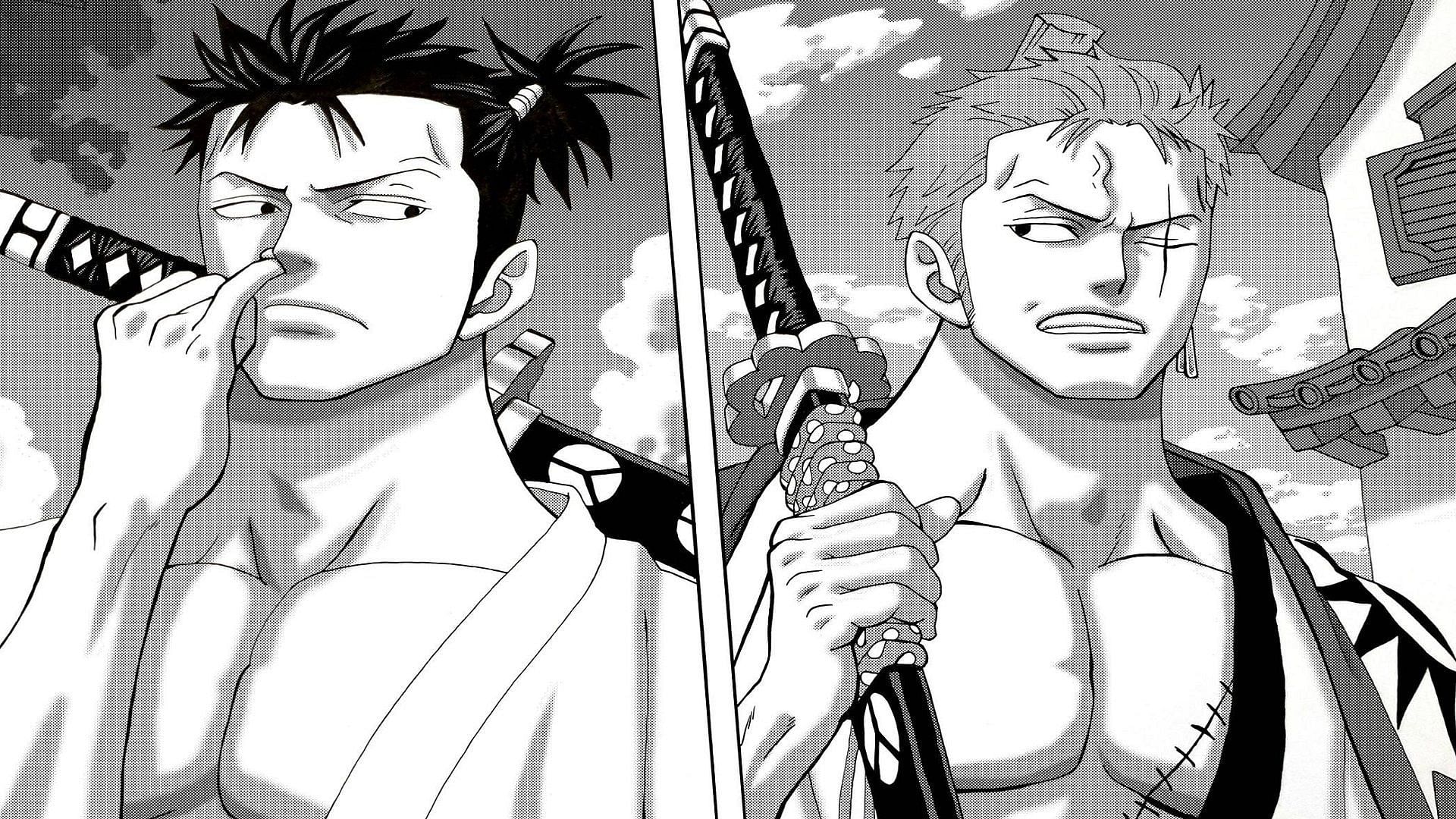 The similarity between Ryuma and Zoro is astonishing (Image via Eiichiro Oda/Shueisha, One Piece)