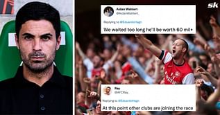 "We fumbled this one" "He is a gem" - Arsenal fans wonder what could've been as 21-year-old target scores yet another UEFA Champions League goal