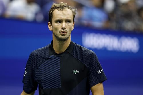 Daniil Medvedev at the 2022 US Open.