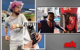 "Broke the world record right there" - Fans play along as Sean O'Malley posts hilarious meme video of 'outscoring' Francis Ngannou's punching power