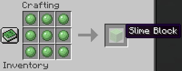 How to make a Slime Block in Minecraft