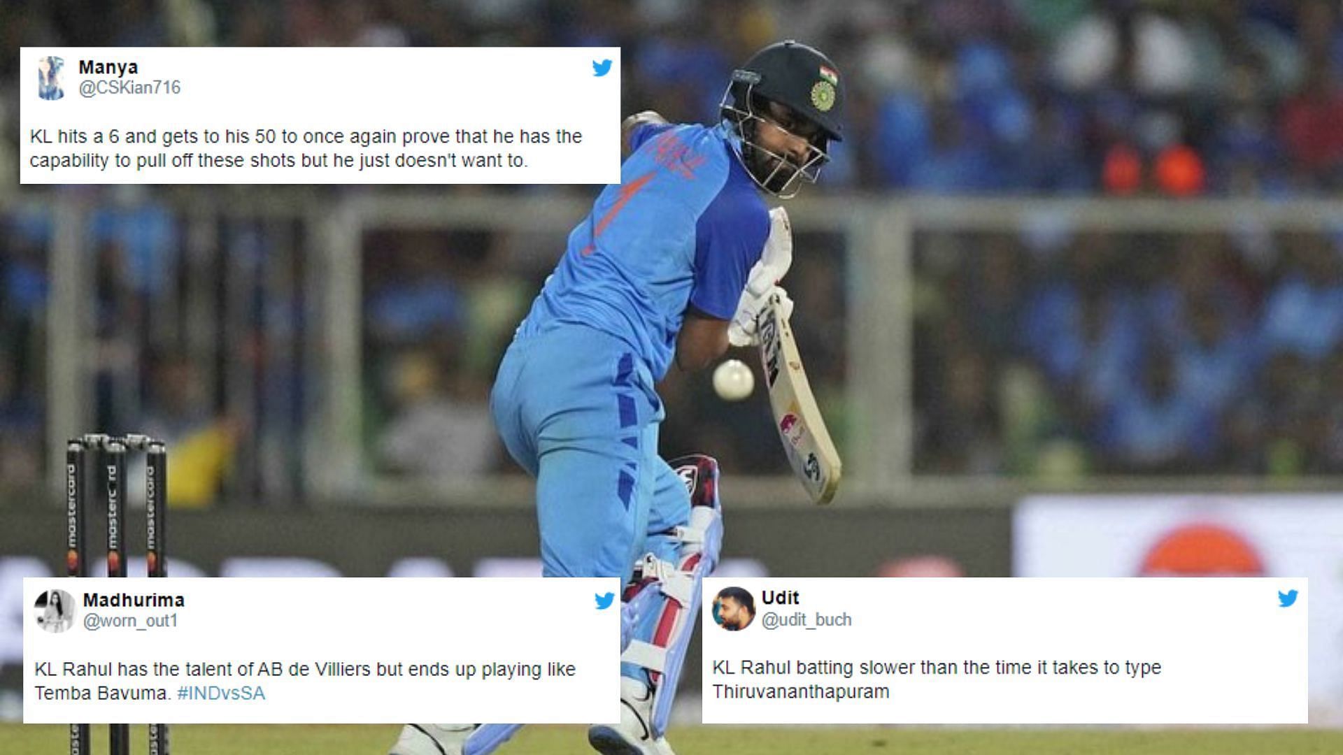 Fans were baffled by seeing KL Rahul