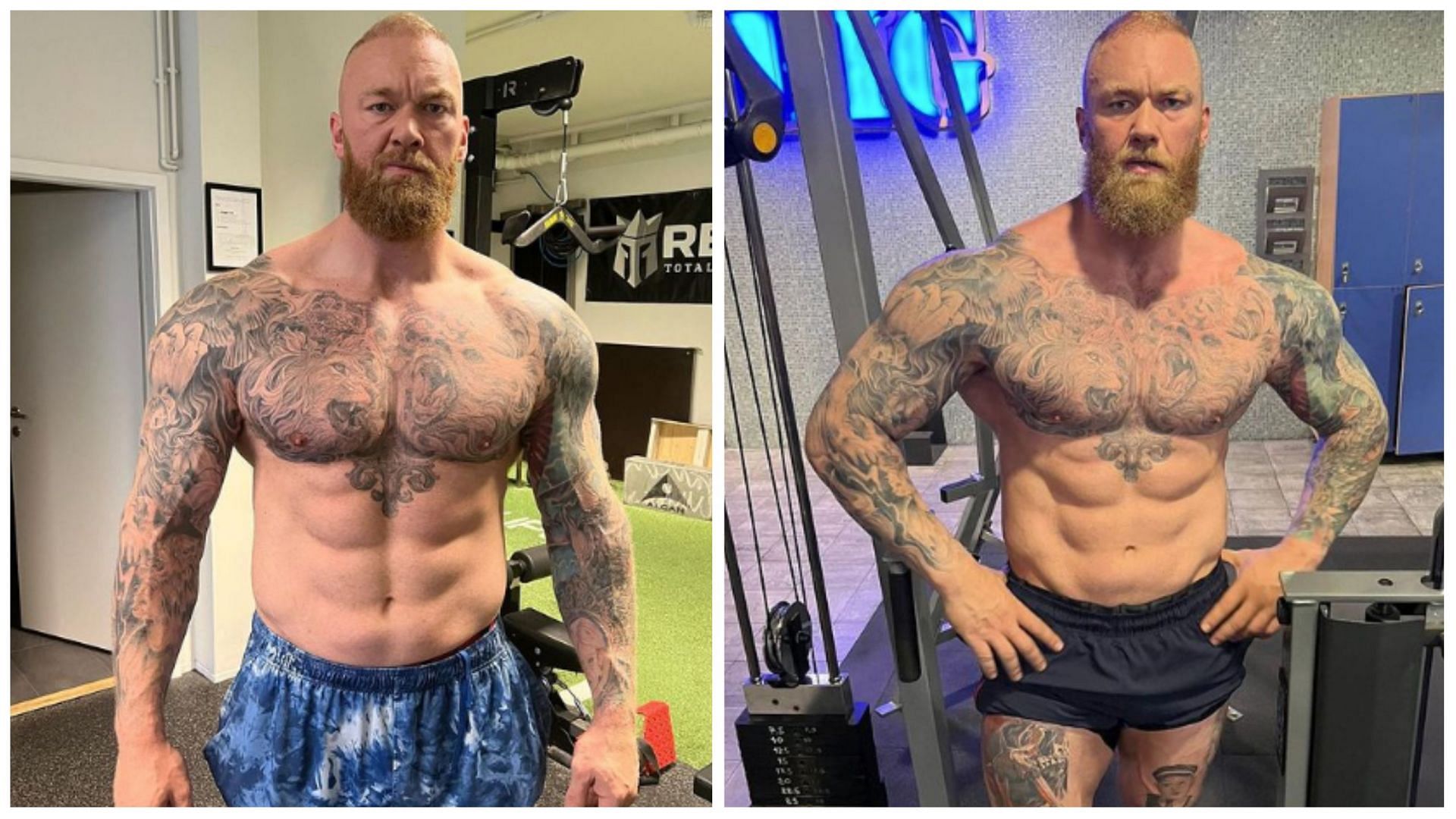 Hafthor Bjornsson is one of the most prominent strongman competitors in the world. (Image via Instagram @thorbjornsson)