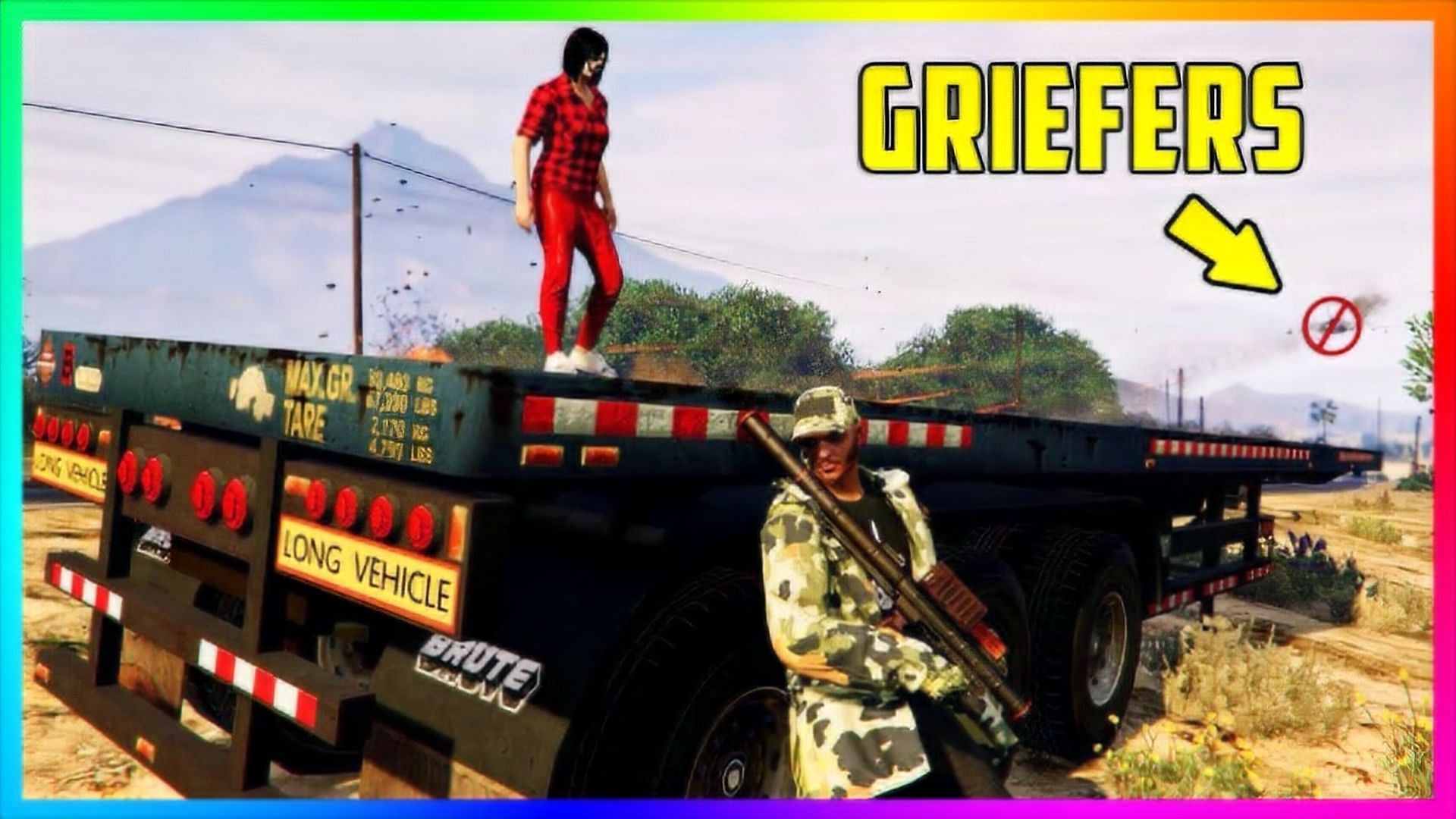 Griefers can be annoying to players looking to enjoy the game peacefully! (Image via YouTube/MrBossFTW)