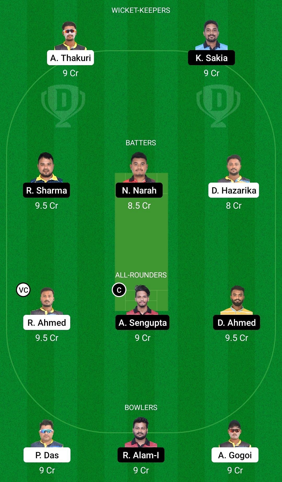 MTI vs KAH Dream11 Prediction Team, Head To Head League