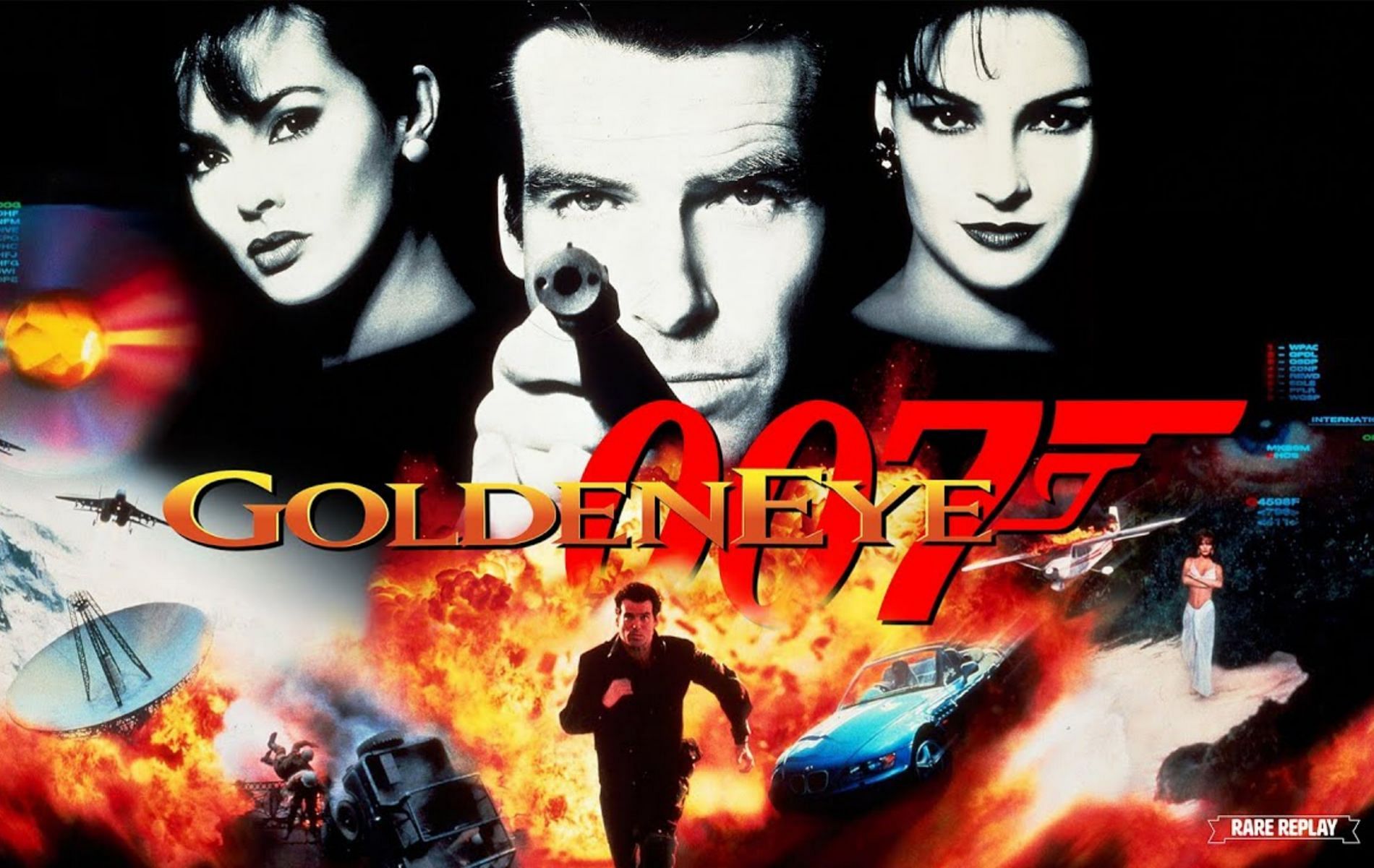 GoldenEye 007 has finally been announced (Image via Rare)