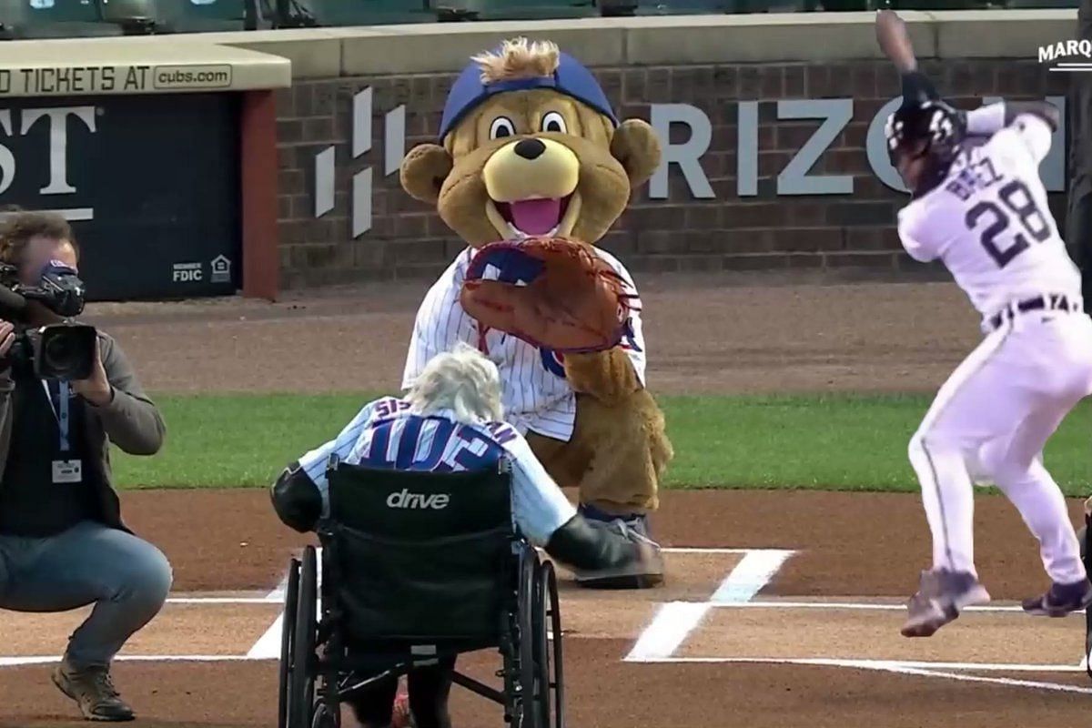 103-Year-Old Sister Jean Throws Out First Pitch At Cubs Game