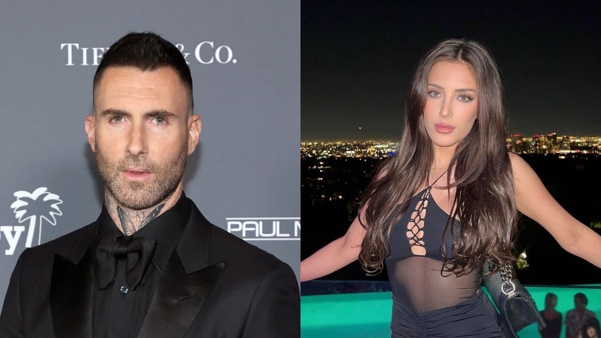 (left) Adam Levine speaks out about alledged (right) Sumner Stroh cheating scandal. (Images via Amy Sussman/Getty Images and Instagram/@sumnerstroh)