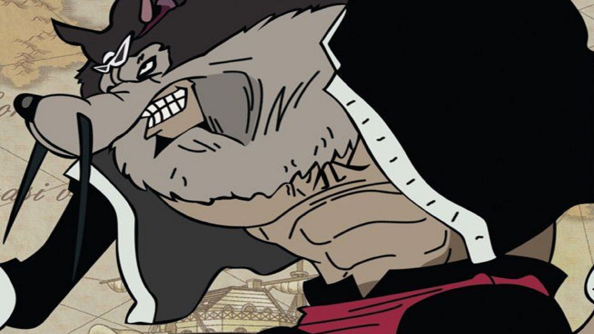 Jabra using his Devil Fruit power, as seen in the Enies Lobby Arc (Image via Eiichiro Oda/Shueisha, One Piece)