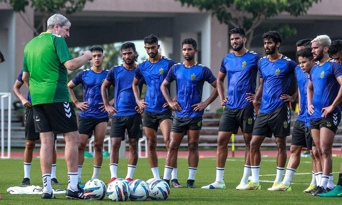 ISL defending champions Hyderabad FC will face Bengaluru FC in the 2nd Semi-final od Druand Cup 2022 (Image: HFC Media)