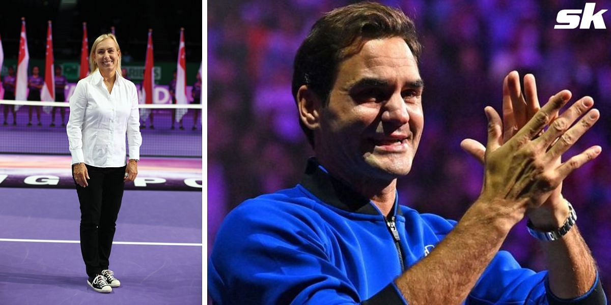 Martina Navratilova pays tribute to Roger Federer 