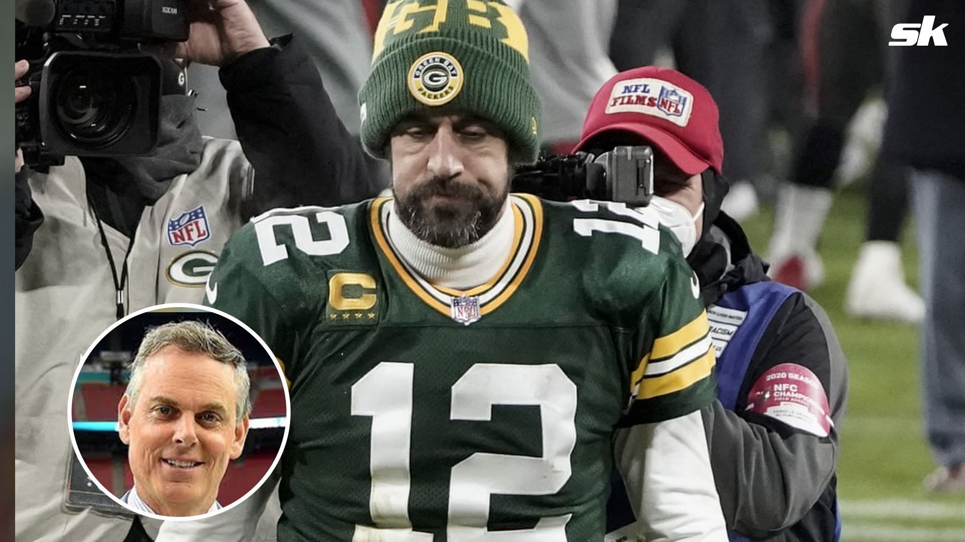 Colin Cowherd mocks Aaron Rodgers' ayahuasca plea to media