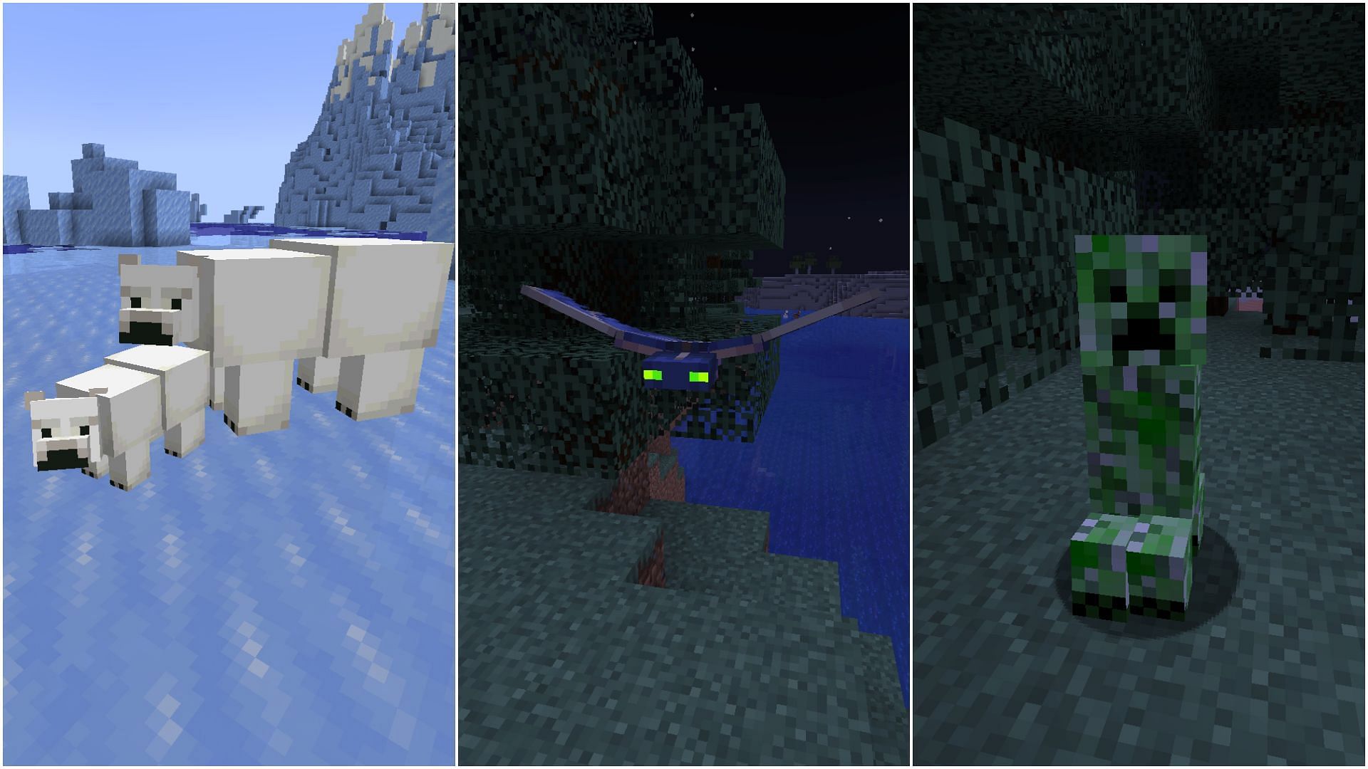 Some of the most hated mobs in Minecraft (Image via Sportskeeda)
