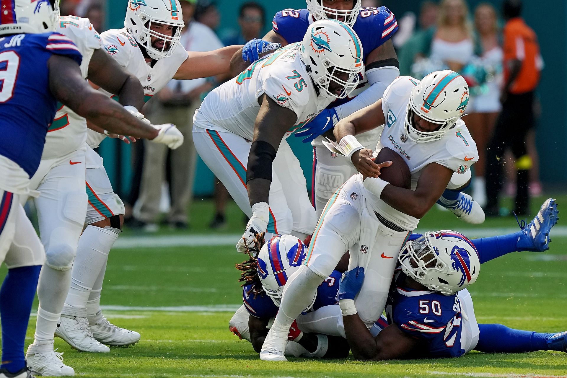 Miami Dolphins need a second half miracle after Bills ground