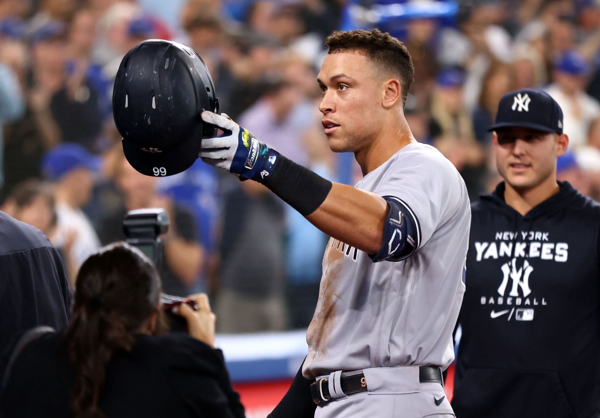 Aaron Judge Channels Mother's Day Energy With a Special 'Pink' Tribute to  Patty Judge Amid New York Yankees Heroics - EssentiallySports