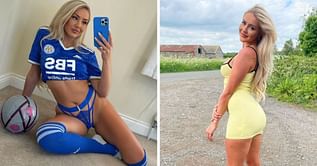 "I reckon my cheeky offer might help turn them on" - Adult star who is Leicester City superfan makes X-rated offer to squad if they beat Tottenham Hotspur this weekend